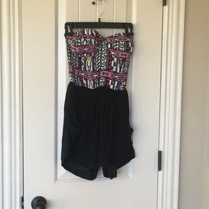 Multi color romper
